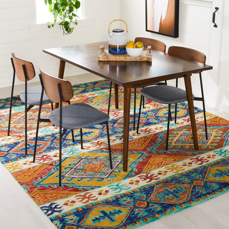 Safavieh Aspen 10'-0" x 14'-0" Rug in Navy / Ivory