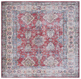 Safavieh Tucson 6'-0" x 6'-0" Rug in Rust / Beige