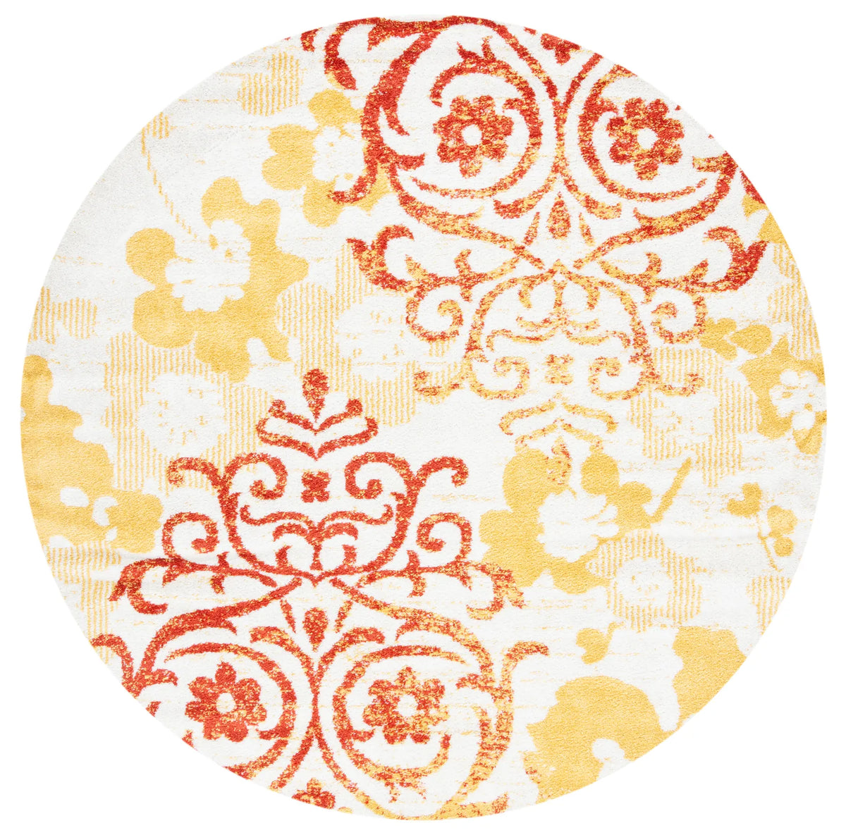 Safavieh Adirondack 6'-7" x 6'-7" Rug in Grey / Gold
