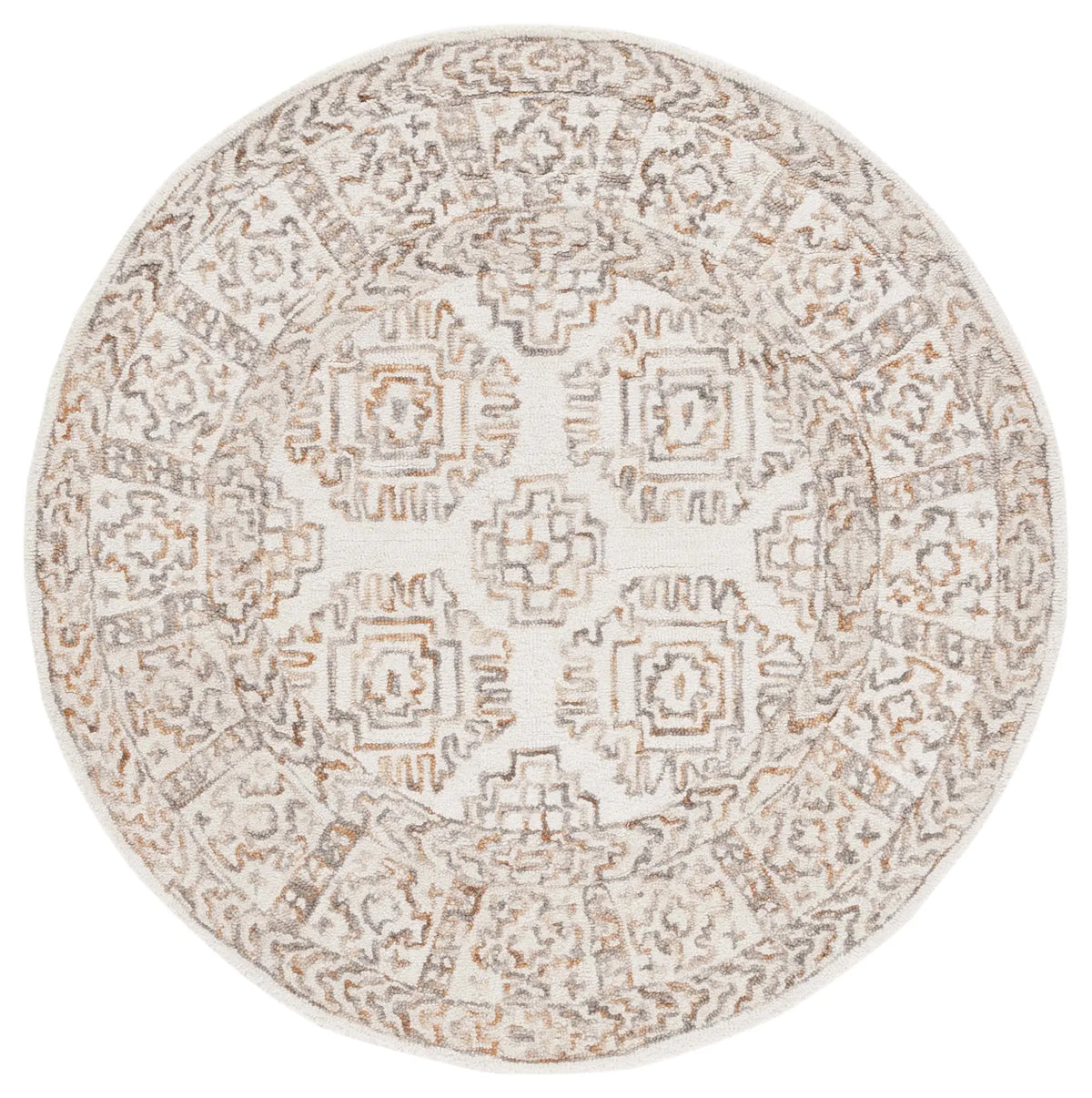 Safavieh Aspen 5'-0" x 5'-0" Rug in Ivory / Sage