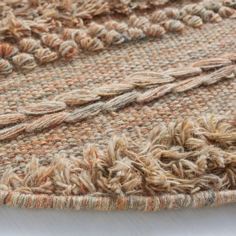 Safavieh Vermont 6'-0" x 6'-0" Rug in Beige / Orange