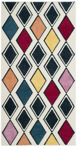 Safavieh Hollywood 2'-7" x 5'-0" Rug in Ivory / Peacock Blue