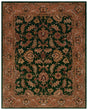 Safavieh Heritage 9'-6" x 13'-6" Rug in Dark Green / Gold
