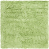 Safavieh Shag 7'-0" x 7'-0" Rug in Lime / Green