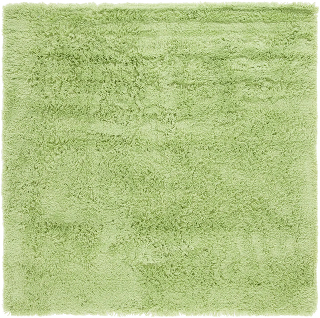 Safavieh Shag 7'-0" x 7'-0" Rug in Lime / Green
