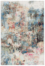 Safavieh Barbados 500 4'-0" x 6'-0" Rug in Green Ivory / Black Rust