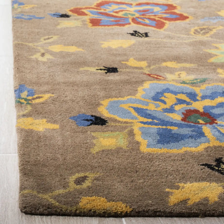 Safavieh Soho 3'-6" x 5'-6" Rug in Brown / Multi