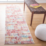 Safavieh Skyler 2'-2" x 9'-0" Rug in Burgundy / Gold