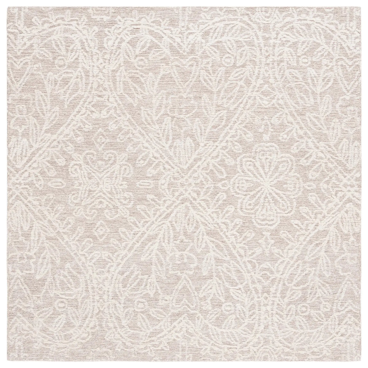 Safavieh Metro 6'-0" x 6'-0" Rug in Beige / Ivory