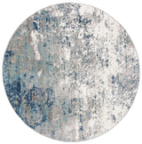 Safavieh Jasper 100 5'-0" x 5'-0" Rug in Grey / Blue