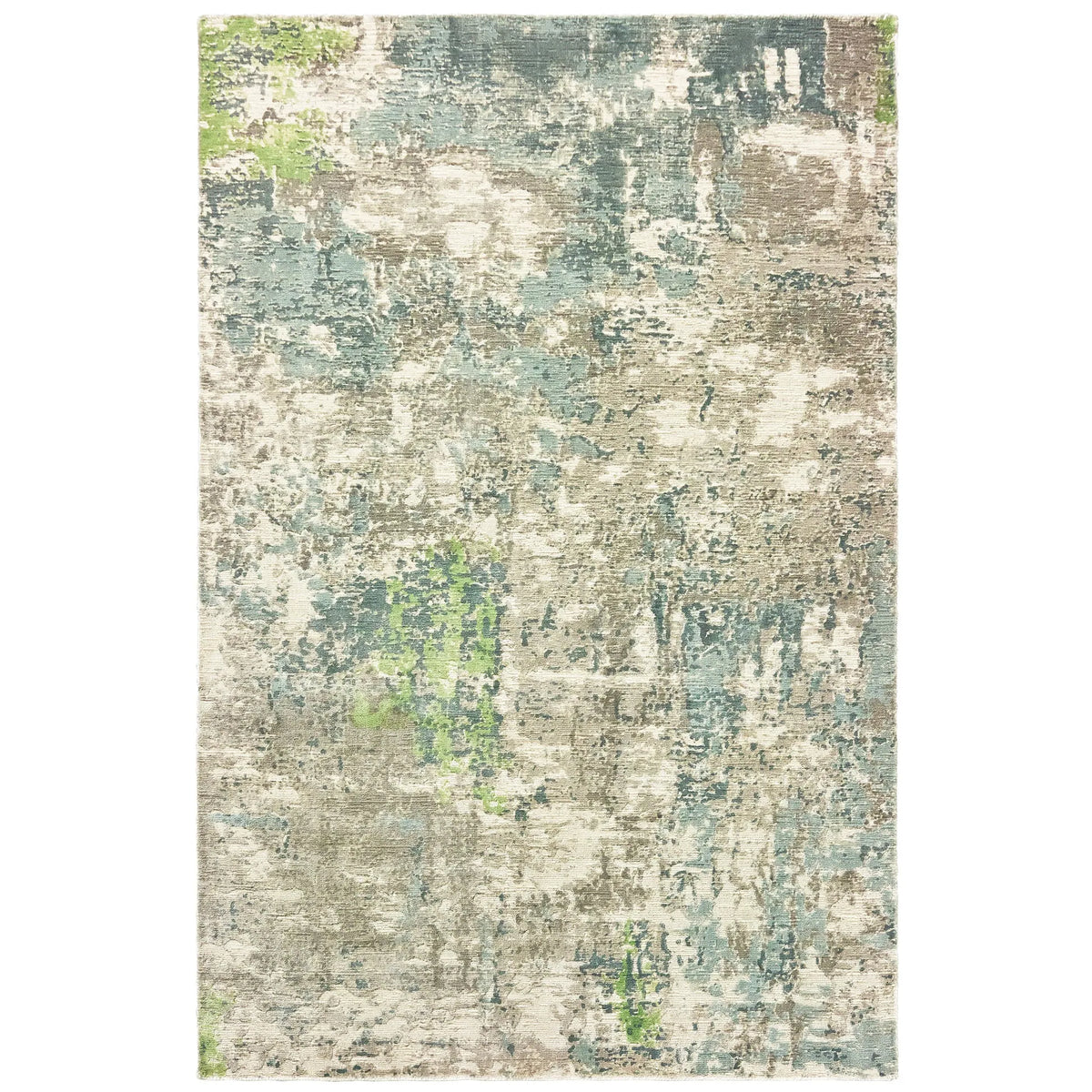 Oriental Weavers Sphinx Formations 70007 Blue / Green Rugs - main flat