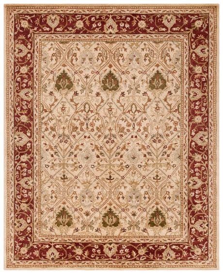 Safavieh Persian Legend 9'-6" x 13'-6" Rug in Ivory / Rust