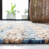 Safavieh Cape Cod 4'-0" x 6'-0" Rug in Blue / Natural