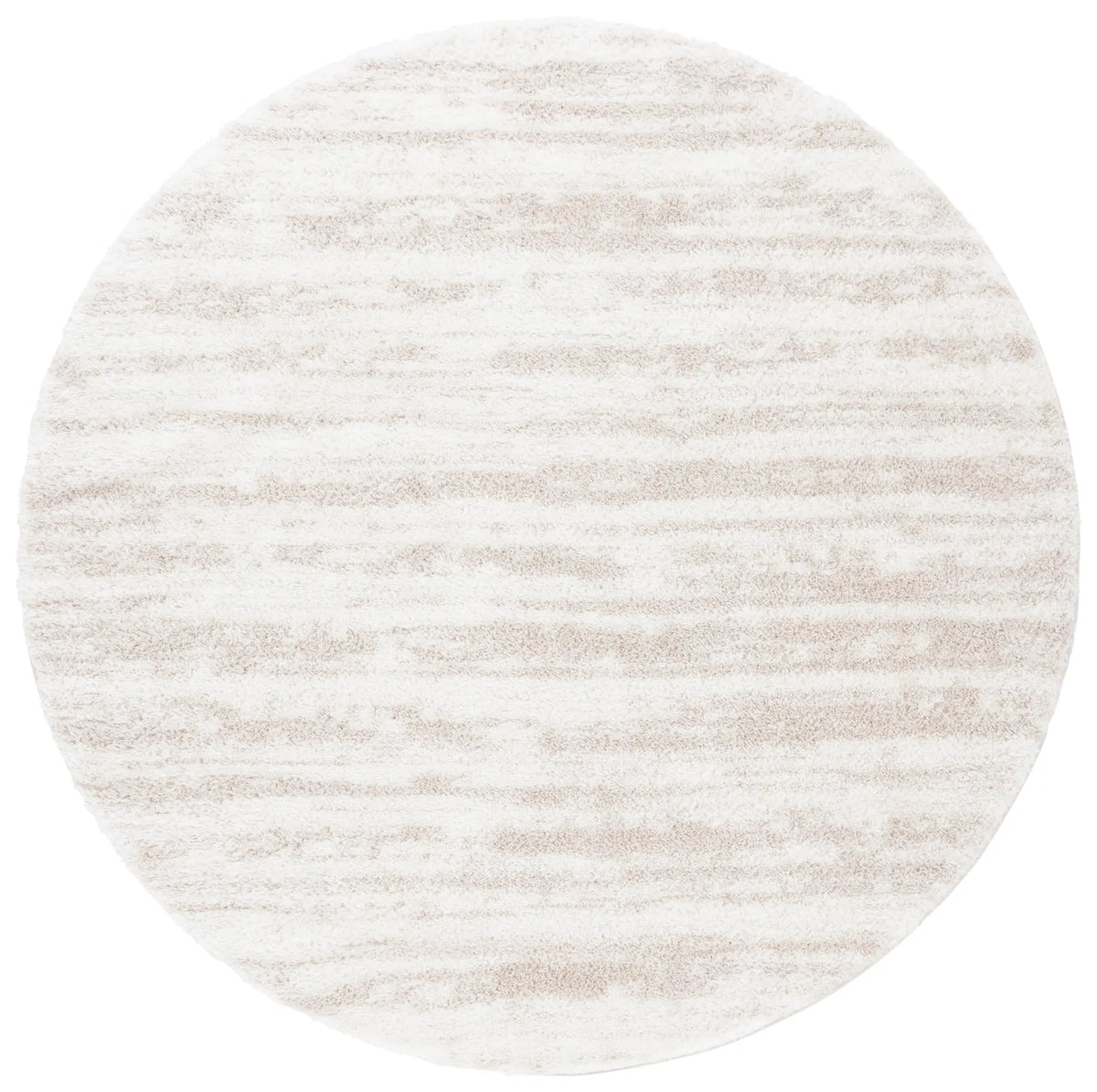 Safavieh Tahoe Shag 6'-7" x 6'-7" Rug in Ivory / Beige