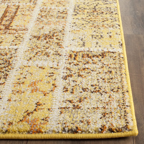 Safavieh Monaco 2'-2" x 8'-0" Rug in Yellow / Multi