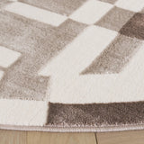 Safavieh Groove 6'-7" x 6'-7" Rug in Ivory / Beige