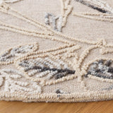 Safavieh Trace 6'-0" x 6'-0" Rug in Beige / Grey