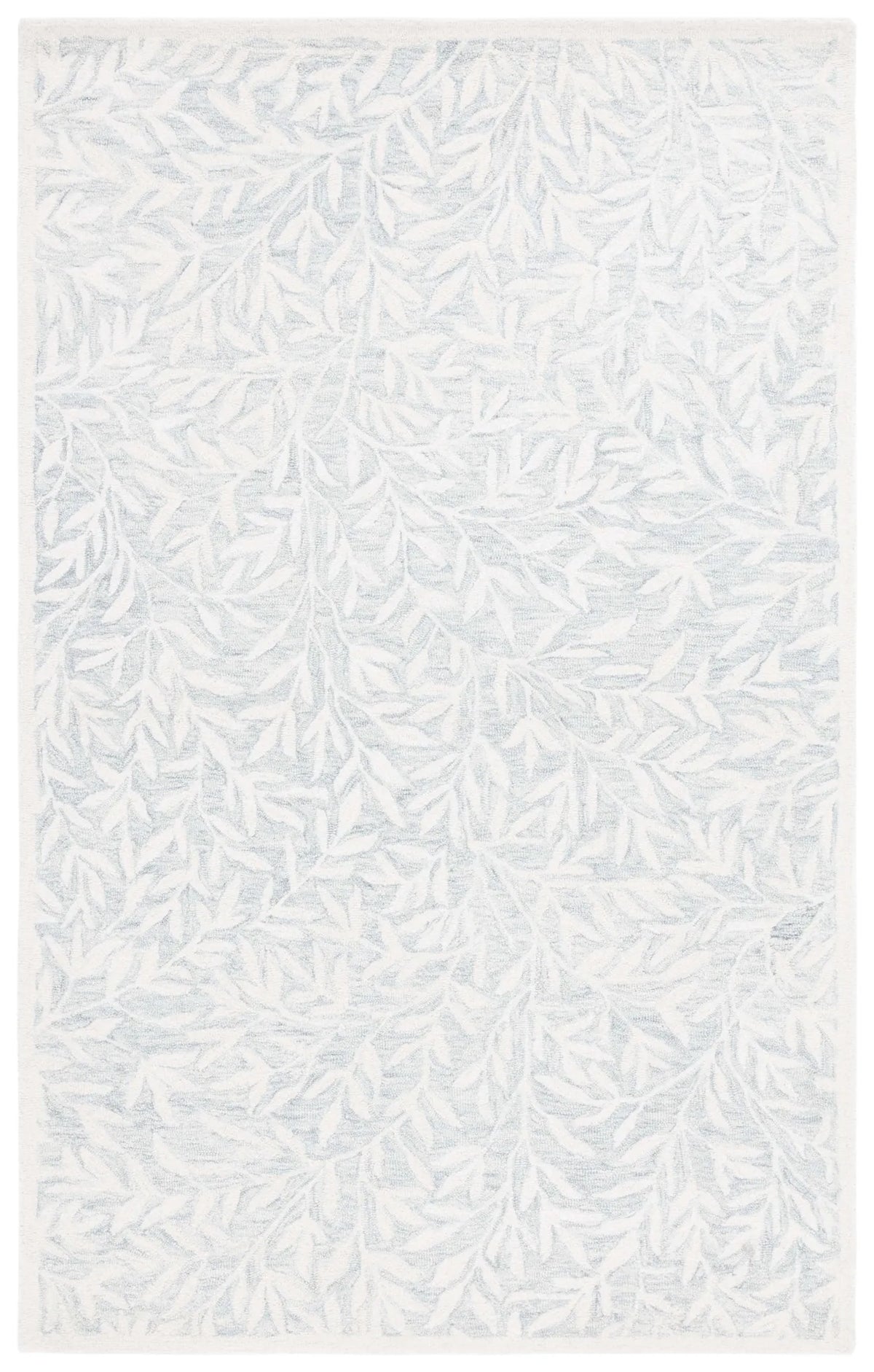 Safavieh Jardin 4'-0" x 6'-0" Rug in Light Grey / Ivory