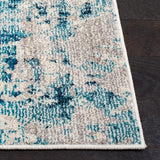 Safavieh Madison 4'-0" x 6'-0" Rug in Ivory / Turquoise