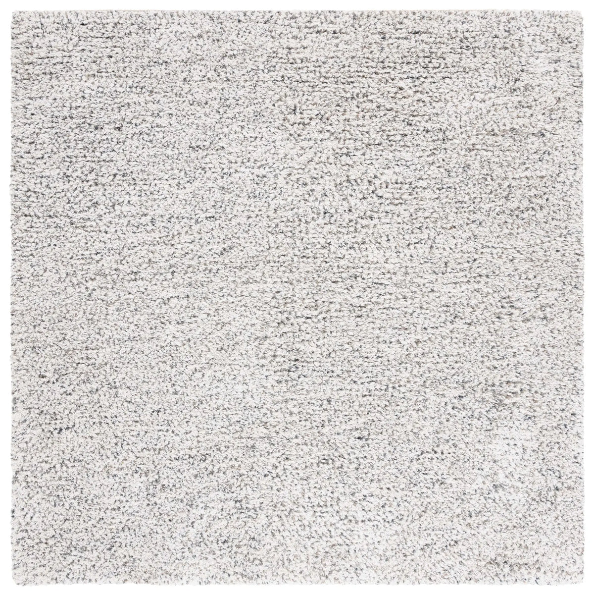 Safavieh Berber 6'-0" x 6'-0" Rug in Ivory / Dark Grey