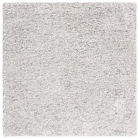 Safavieh Berber 6'-0" x 6'-0" Rug in Ivory / Dark Grey