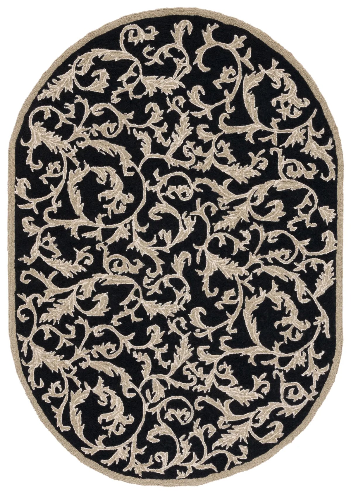 Safavieh Chelsea 4'-6" x 6'-6" Rug in Black
