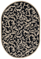 Safavieh Chelsea 4'-6" x 6'-6" Rug in Black
