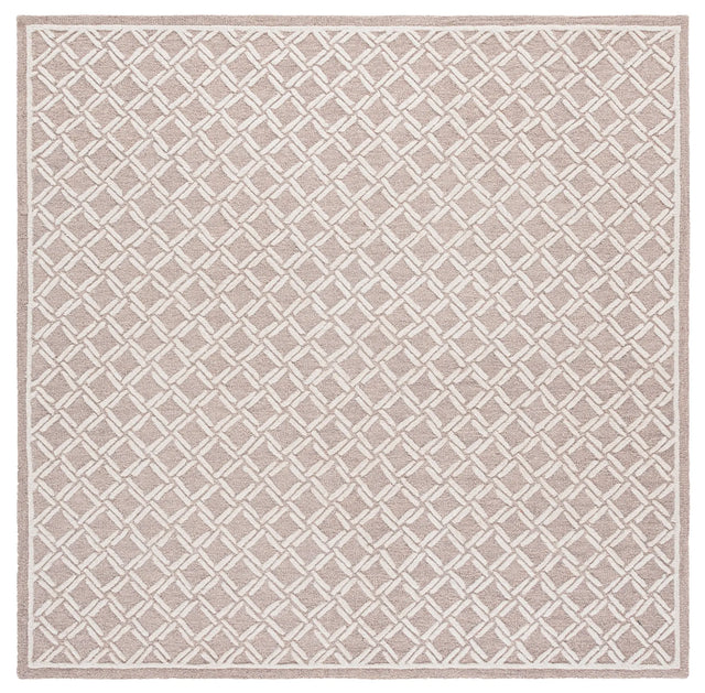 Safavieh Genre 6'-0" x 6'-0" Rug in Beige / Ivory