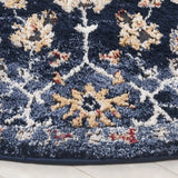 Safavieh Luna 6'-7" x 6'-7" Rug in Navy / Blue