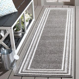 Safavieh Cabana 2'-2" x 8'-0" Rug in Grey / Ivory