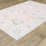 Oriental Weavers Sphinx Addison ADD04 Green Rugs - angle detail