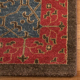 Safavieh Mahal 10'-0" x 14'-0" Rug in Navy / Red