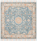 Safavieh Aspen 7'-0" x 7'-0" Rug in Blue / Rust