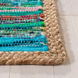 Safavieh Montauk 5'-0" x 8'-0" Rug in Green / Natural