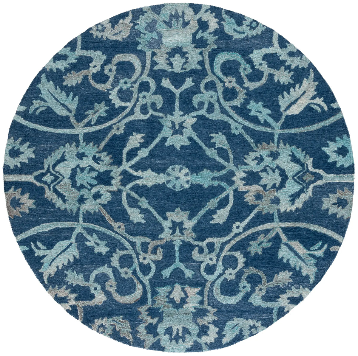 Safavieh Anatolia 6'-0" x 6'-0" Rug in Navy