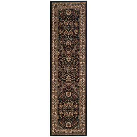 Oriental Weavers Sphinx Ariana 213k8 Black / Ivory Rugs - runner