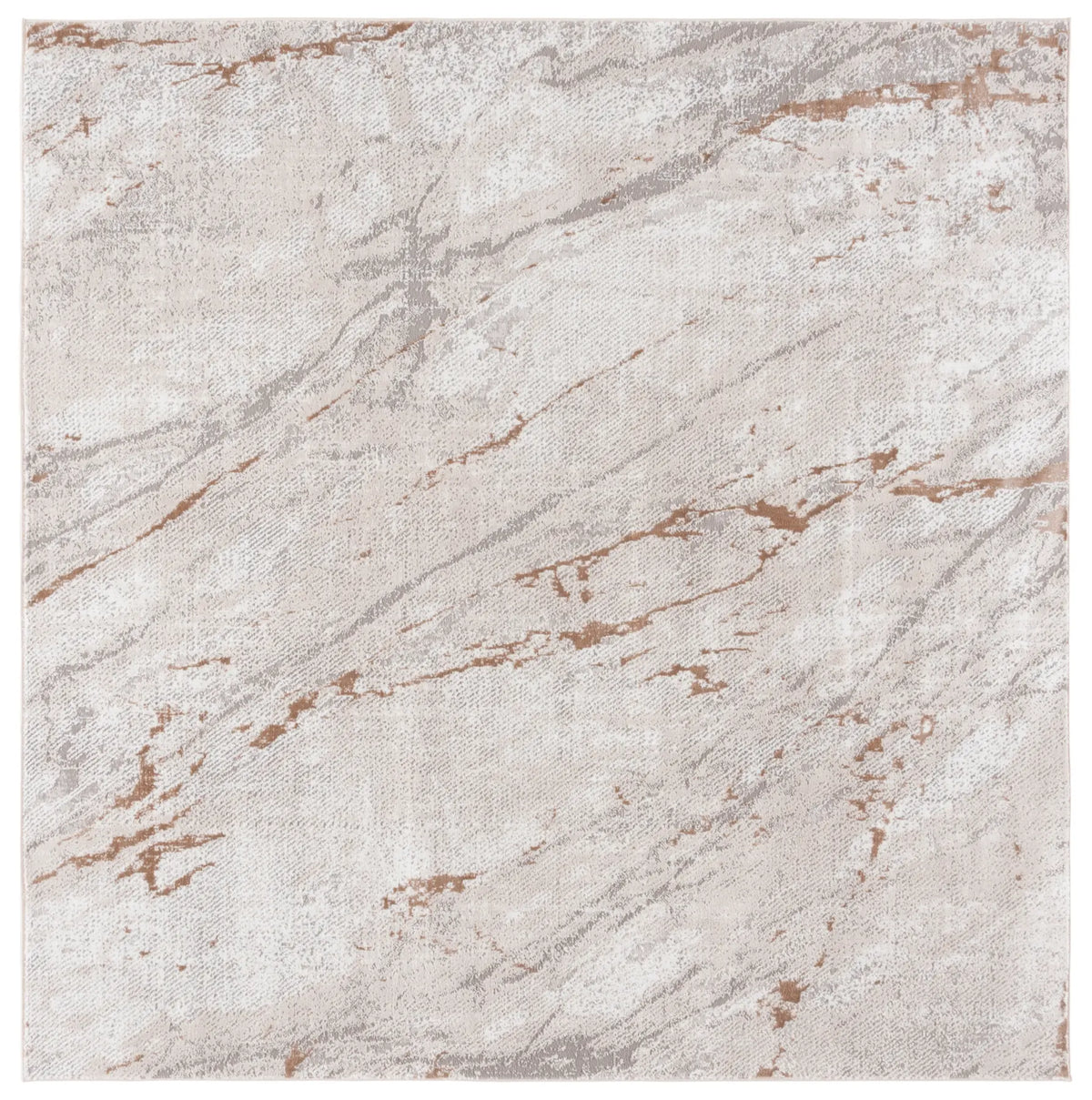 Safavieh Parker 6'-7" x 6'-7" Rug in Taupe / Grey Gold