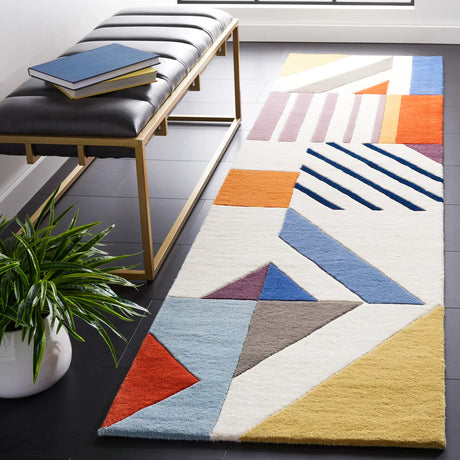 Safavieh Fifth Avenue 2'-3" x 11'-0" Rug in Ivory / Multi