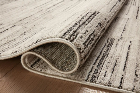 Loloi Darby Dar-01 Charcoal/Sand Rug - pile height
