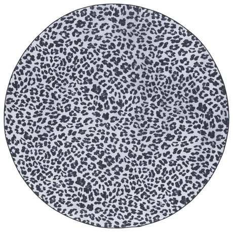 Safavieh Faux Hide 6'-0" x 6'-0" Rug in Ivory / Black