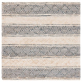 Safavieh Natural Fiber 6'-0" x 6'-0" Rug in Natural / Grey