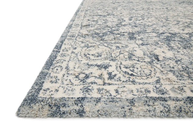 Loloi Theory Thy-02 Ivory/Blue Rugs - rug corner