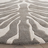 Safavieh Soho 6'-0" x 6'-0" Rug in Ivory / Grey