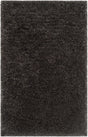 Safavieh Supreme Shag 3'-0" x 5'-0" Rug in Dark Grey