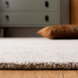 Safavieh Micro-Loop 5'-0" x 8'-0" Rug in Silver / Ivory