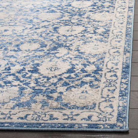 Safavieh Brentwood 4'-0" x 6'-0" Rug in Navy / Creme