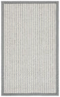 Safavieh Palm Beach 3'-0" x 5'-0" Rug in Silver / Ivory