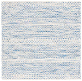 Safavieh Kilim 6'-0" x 6'-0" Rug in Ivory / Blue