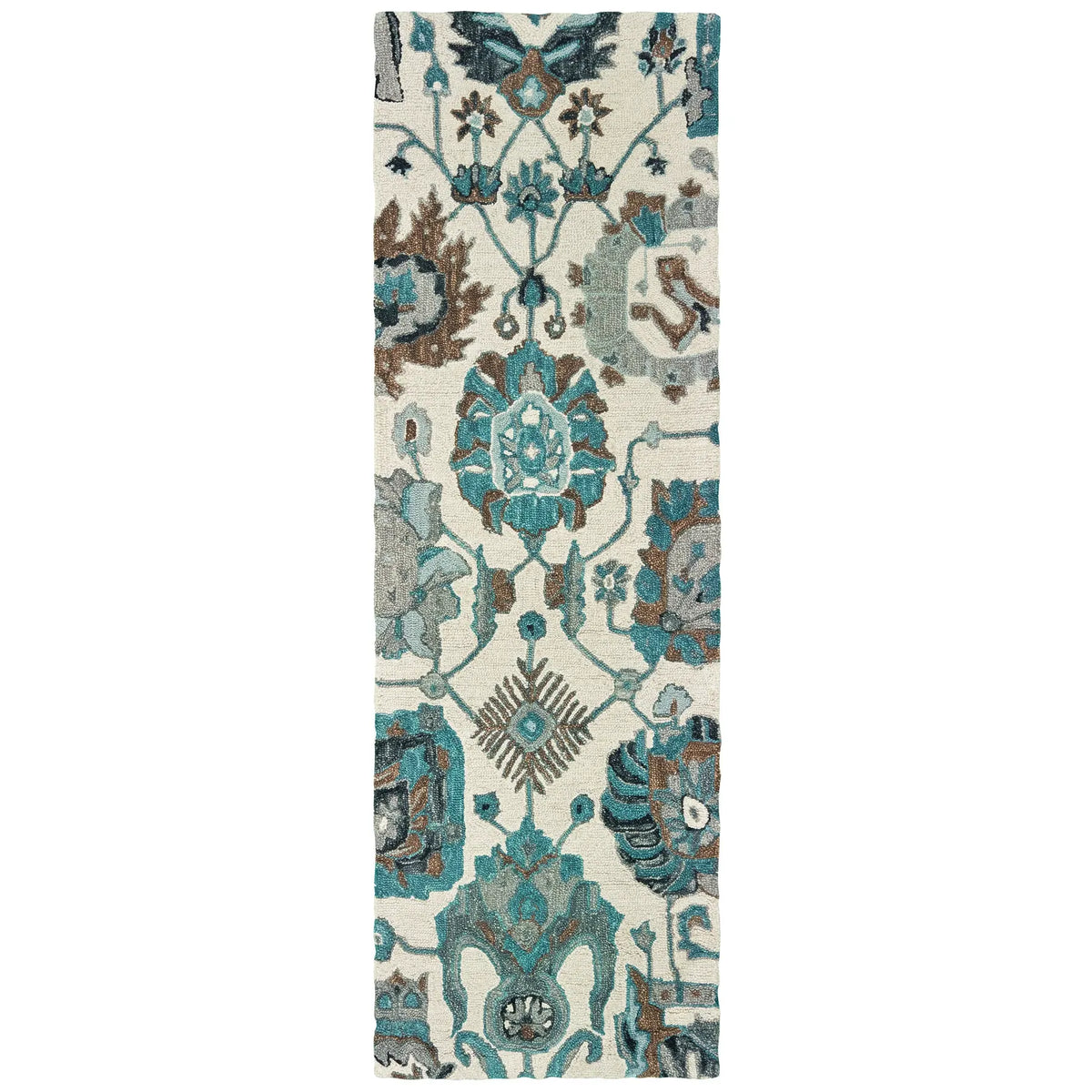 Oriental Weavers Sphinx Zahra 75503 Ivory / Blue Rugs - runner