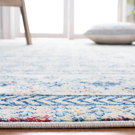Safavieh Brentwood 4'-0" x 6'-0" Rug in Blue / Yellow